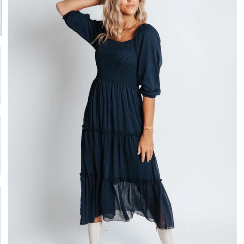 Navy dress